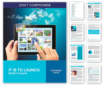 Touch pad concept Word Template