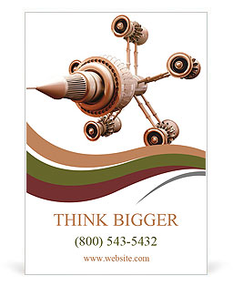 Spaceship model Ad Template