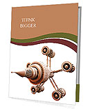 Spaceship model Presentation Folder