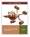 Spaceship model Word Template