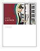 Modern Young Business Engineer With Sleek Aluminum Laptop In A Network Server Room Newsletter Template