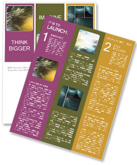 Hi-Tech Background With A Futuristic Vibe Newsletter Template