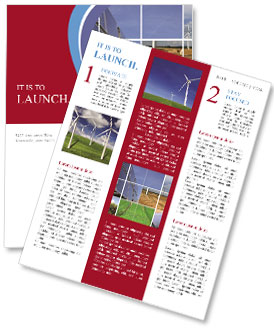 Creating A Sustainable Energy Collage Newsletter Template