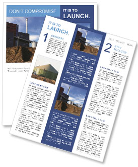 Bio power plant Newsletter Template