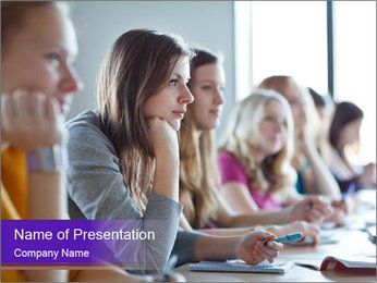 Students PowerPoint Template