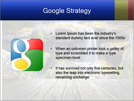 Using Wood Textured Backgrounds For Room Interiors With Waterfall Backdrops Google Slides Theme - Slide 10