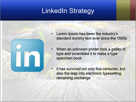 Using Wood Textured Backgrounds For Room Interiors With Waterfall Backdrops Google Slides Theme - Slide 12