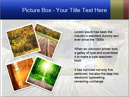 Using Wood Textured Backgrounds For Room Interiors With Waterfall Backdrops Google Slides Theme - Slide 23