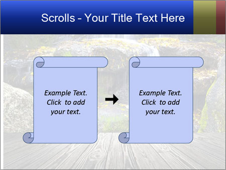 Using Wood Textured Backgrounds For Room Interiors With Waterfall Backdrops Google Slides Theme - Slide 74