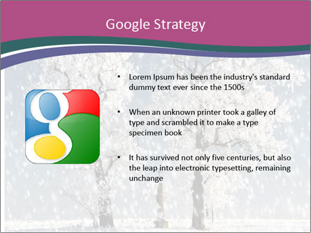 Czech Republic's Winter Landscape: Trees In The Snow Google Slides Theme - Slide 10