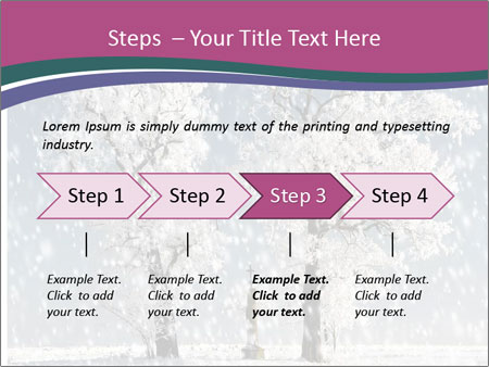 Czech Republic's Winter Landscape: Trees In The Snow Google Slides Theme - Slide 4