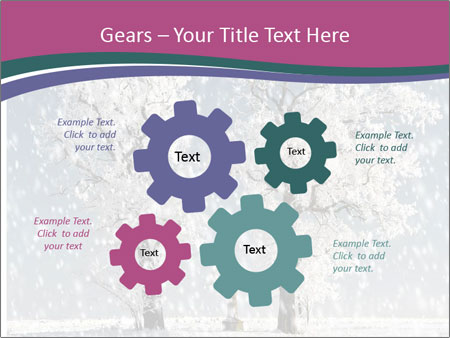 Czech Republic's Winter Landscape: Trees In The Snow Google Slides Theme - Slide 47