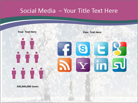 Czech Republic's Winter Landscape: Trees In The Snow Google Slides Theme - Slide 5