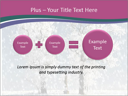 Czech Republic's Winter Landscape: Trees In The Snow Google Slides Theme - Slide 75