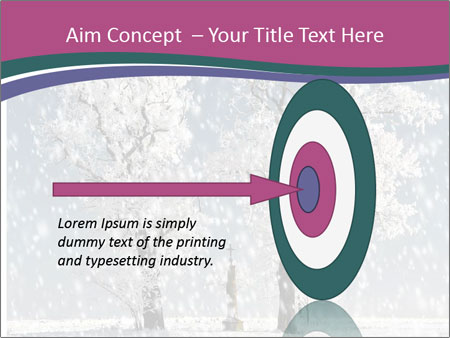 Czech Republic's Winter Landscape: Trees In The Snow Google Slides Theme - Slide 83