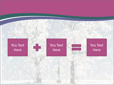 Czech Republic's Winter Landscape: Trees In The Snow Google Slides Theme - Slide 95