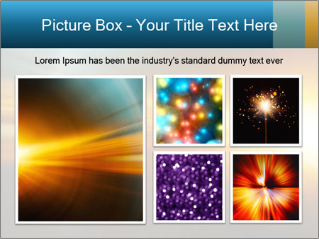 A bright yellow and blue abstract powerpoint presentation Google Slides Theme - Slide 19