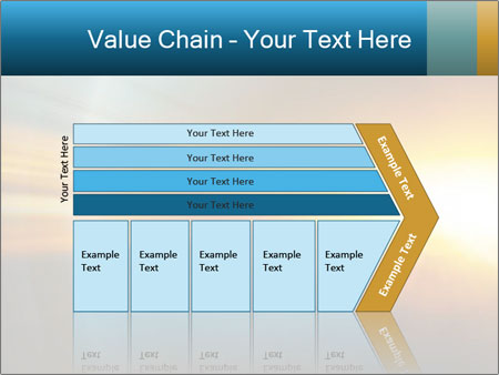 A bright yellow and blue abstract powerpoint presentation Google Slides Theme - Slide 27