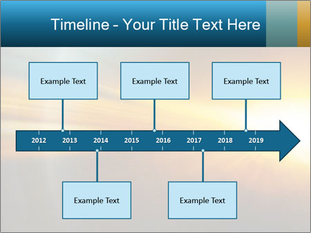 A bright yellow and blue abstract powerpoint presentation Google Slides Theme - Slide 28