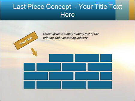 A bright yellow and blue abstract powerpoint presentation Google Slides Theme - Slide 46