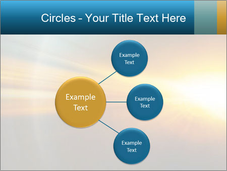 A bright yellow and blue abstract powerpoint presentation Google Slides Theme - Slide 79