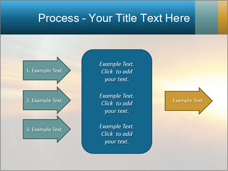 A bright yellow and blue abstract powerpoint presentation Google Slides Theme - Slide 85