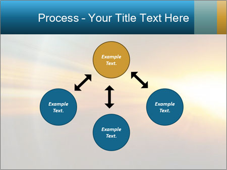 A bright yellow and blue abstract powerpoint presentation Google Slides Theme - Slide 91