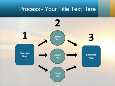 A bright yellow and blue abstract powerpoint presentation Google Slides Theme - Slide 92