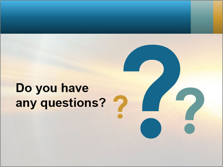 A bright yellow and blue abstract powerpoint presentation Google Slides Theme - Slide 96