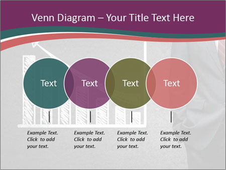 Concrete Wall With Man Standing Next To Growth Chart: A Visual Representation Of Progress. Google Slides Theme - Slide 32