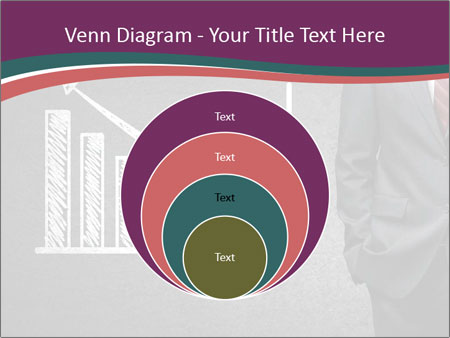Concrete Wall With Man Standing Next To Growth Chart: A Visual Representation Of Progress. Google Slides Theme - Slide 34