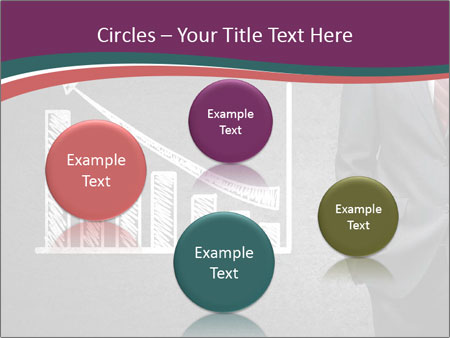 Concrete Wall With Man Standing Next To Growth Chart: A Visual Representation Of Progress. Google Slides Theme - Slide 77