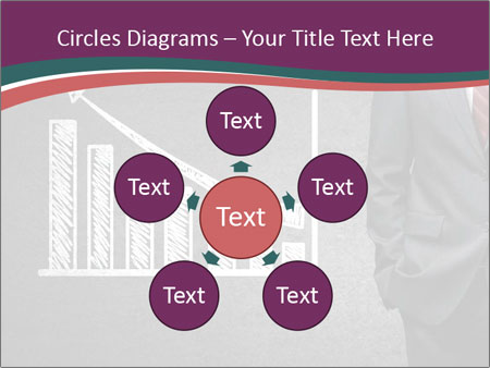 Concrete Wall With Man Standing Next To Growth Chart: A Visual Representation Of Progress. Google Slides Theme - Slide 78