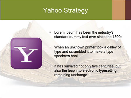 Isolated White Background Old Book - Vintage And Classic Design. Google Slides Theme - Slide 11