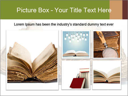 Isolated White Background Old Book - Vintage And Classic Design. Google Slides Theme - Slide 19