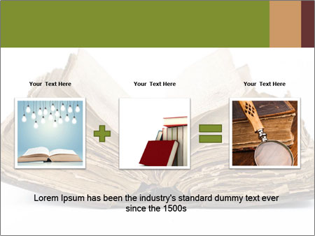 Isolated White Background Old Book - Vintage And Classic Design. Google Slides Theme - Slide 22