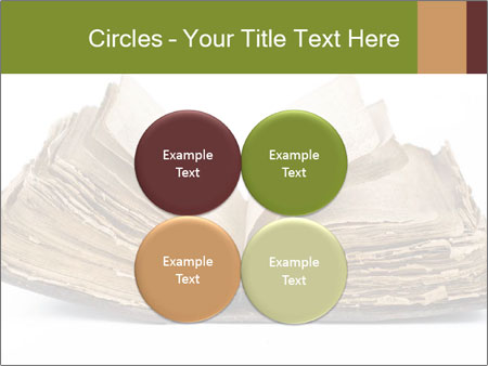 Isolated White Background Old Book - Vintage And Classic Design. Google Slides Theme - Slide 38