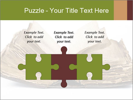 Isolated White Background Old Book - Vintage And Classic Design. Google Slides Theme - Slide 42