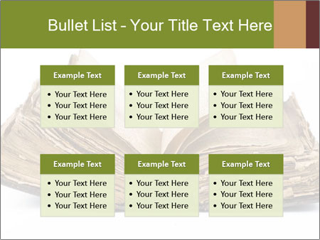 Isolated White Background Old Book - Vintage And Classic Design. Google Slides Theme - Slide 56