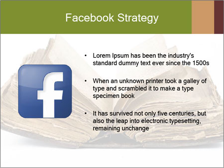 Isolated White Background Old Book - Vintage And Classic Design. Google Slides Theme - Slide 6