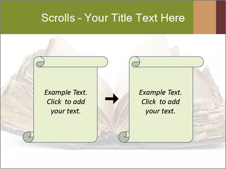 Isolated White Background Old Book - Vintage And Classic Design. Google Slides Theme - Slide 74