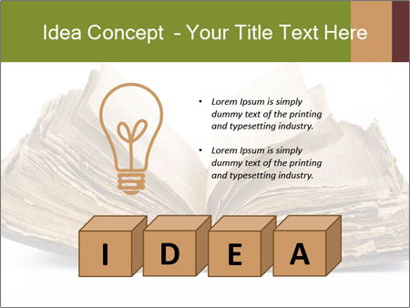 Isolated White Background Old Book - Vintage And Classic Design. Google Slides Theme - Slide 80