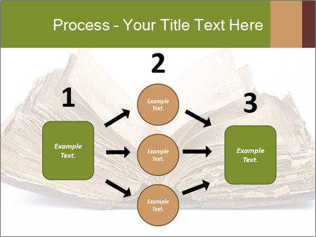 Isolated White Background Old Book - Vintage And Classic Design. Google Slides Theme - Slide 92