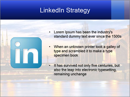 Dusk In Wroclaw: Grunwaldzki Bridge And Cathedral Amongst The Most Iconic Buildings Google Slides Theme - Slide 12