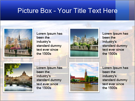 Dusk In Wroclaw: Grunwaldzki Bridge And Cathedral Amongst The Most Iconic Buildings Google Slides Theme - Slide 14