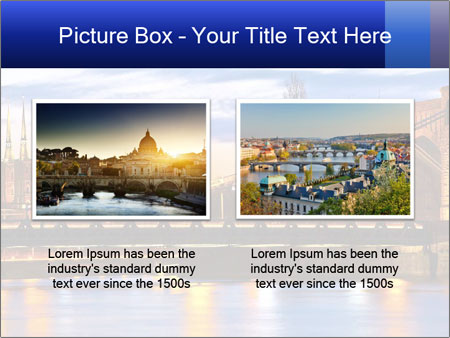 Dusk In Wroclaw: Grunwaldzki Bridge And Cathedral Amongst The Most Iconic Buildings Google Slides Theme - Slide 18