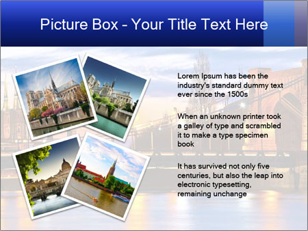 Dusk In Wroclaw: Grunwaldzki Bridge And Cathedral Amongst The Most Iconic Buildings Google Slides Theme - Slide 23