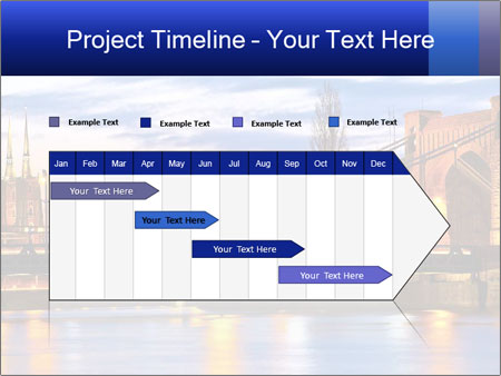 Dusk In Wroclaw: Grunwaldzki Bridge And Cathedral Amongst The Most Iconic Buildings Google Slides Theme - Slide 25