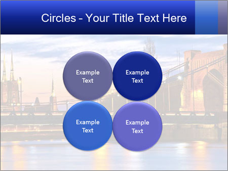 Dusk In Wroclaw: Grunwaldzki Bridge And Cathedral Amongst The Most Iconic Buildings Google Slides Theme - Slide 38