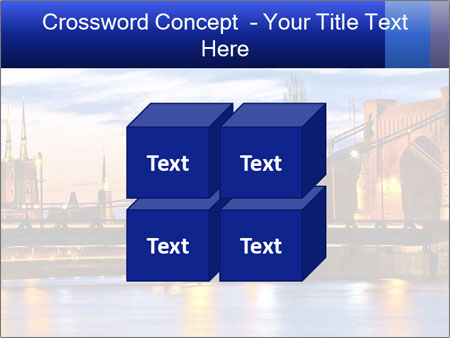Dusk In Wroclaw: Grunwaldzki Bridge And Cathedral Amongst The Most Iconic Buildings Google Slides Theme - Slide 39